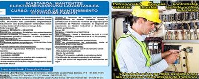 Curso: Auxiliar de Mantenimiento Electromecánico